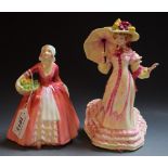 A Royal Doulton figure, HN1537, Janet; another, HN3477,