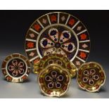 Royal Crown Derby - an 1128 Imari plate,