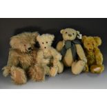 Teddy Bears - a Cathy Hudson Hand Crafted Berkswell Bear, mohair body, glass eyes, pivot joints,