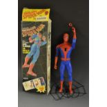 Remco - The Amazing Energized Spider-Man action figure,