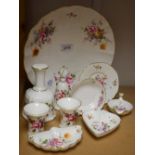 Royal Crown Derby Posies - a large dished comport,