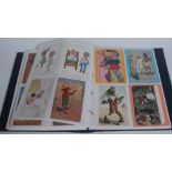 Postcards - Black Memorabilia - Forty coloured postcards, various manufactures,