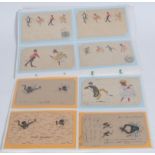 Postcards - Black Memorabilia - Thirty-two coloured postcards, various manufactures,