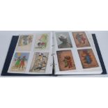 Postcards - Black Memorabilia - Forty coloured postcards, various manufactures,