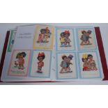 Postcards - Black Memorabilia - Thirty-four coloured postcards, various manufactures,