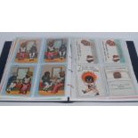 Postcards - Black Memorabilia - Thirty-two coloured postcards, various manufactures,