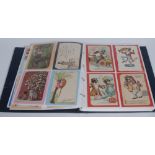 Postcards - Black Memorabilia - Forty-eight coloured postcards, various manufactures,