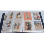 Postcards - Black Memorabilia - Forty coloured postcards, various manufactures,