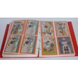 Lewin, FG - Fifty-three coloured postcards, each printed with cartoon black children,