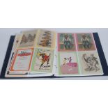 Postcards - Black Memorabilia - Fifty-one coloured postcards, various manufactures,