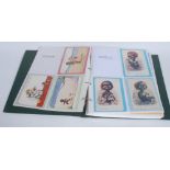 Postcards - Black Memorabilia - Thirty-two coloured postcards, various manufactures,