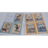 Postcards - Black Memorabilia - Thirty-three coloured postcards, various manufactures,