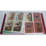 Postcards - Black Memorabilia - Thirty-four coloured postcards, various manufactures,