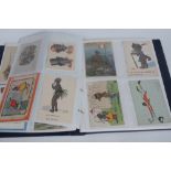 Postcards - Black Memorabilia - Forty coloured postcards, various manufactures,