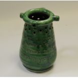 A Barnstaple pottery puzzle jug