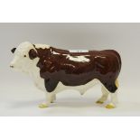 A Beswick Hereford Bull