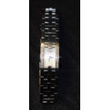 Tissot - a Lady's stainless steel T collection Steely bracelet wristwatch,