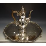 An early 19th century Old Sheffield plate coffee pot,