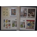 Stamps - an album, GB mini sheet,