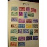 ** Stamp /stamps Red Stamford Major album with a number of pages well-filled with some excellent