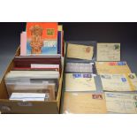 Stamps - an interesting assembly of presentation packs, postal history,