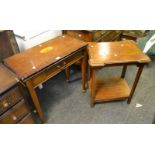 An Edwardian card table;