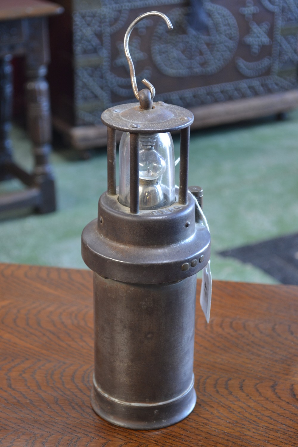 A CEAG miners lamp, Barnsley,