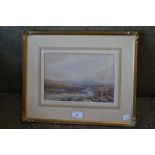 A McNeill (Irish early 20th century) Cashelnagor, Donegal signed, watercolour,