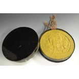 Royalty - The Great Seal of Queen Victoria - a substantial 19th century yellow wax impression,