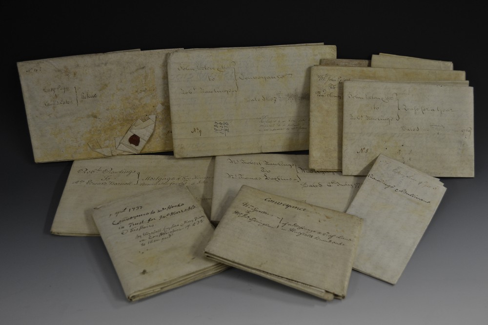 Rutland Legal History - a collection of 17th and 18th century manuscripts and documents relating to