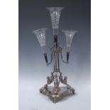 A late 19th century table centrepiece, by Walker and Hall,