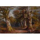 Turner The Joy of a Woodland Stream bears signature, 27.5cm x 39.