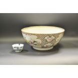 An 18th Century Chinese polychrome bowl,