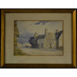 Arthur Edward Davies (1893 - 1988) Rural View, Little Baddow, Near Witham, Essex signed,