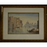 J**C**Macenzie (early 20th century) Venice, The Grand Canal signed, watercolour,