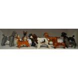 Goebel Dog Models- Poodle; Boxer; Corgi; Cocker Spaniel; Dachshund;