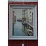 R H Fielding-Mould Venice signed, oil on board, 39.