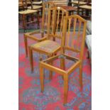 Three Arts and Crafts chairs by Ray & Miles, Liverpool.