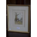 Manner of Birkett Foster Brothers and Sisters watercolour,