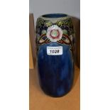 A Royal Doulton stoneware tapering cylindrical vase,