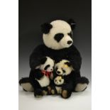 Steiff Animals - a large Su-lin Gaint Panda, white ear tag, No 664465,