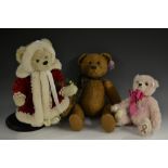 Steiff Teddy bears - a limited edition Breast Cancer Campaign Bear, Hope, white ear tag, No 664472,