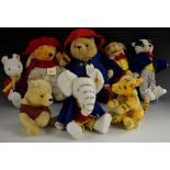 Steiff Characters Bears- a Winnie the Pooh Bear, yellow ear tag, No 660474,