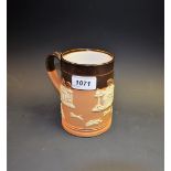 A Royal Doulton saltglaze tankard