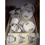 Ceramics - a Gainsborough china tea set, original box; a Windsor china tea set,