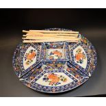 An Oriental lazy Susan,