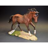 A Royal Doulton equine model, of a horse,