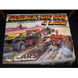 Scalextric - 600 four lanes set,