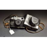 Cameras - a Zorki 4k SLR camera, 50mm Jupiter lens,