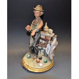 A Naples Capodimonte figure,